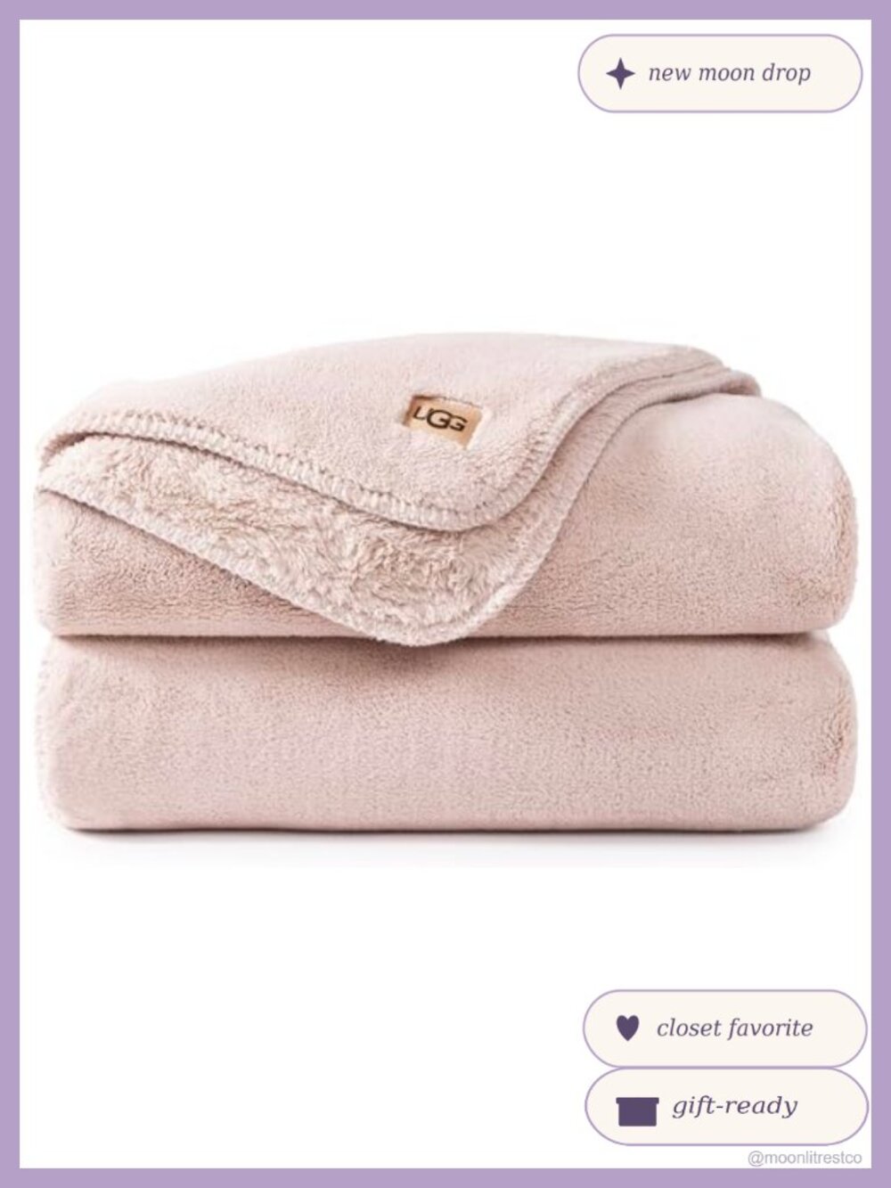 Plush Fleece Throw Blanket 50x70 Oversized Soft Hypoallergenic Machine Washable
